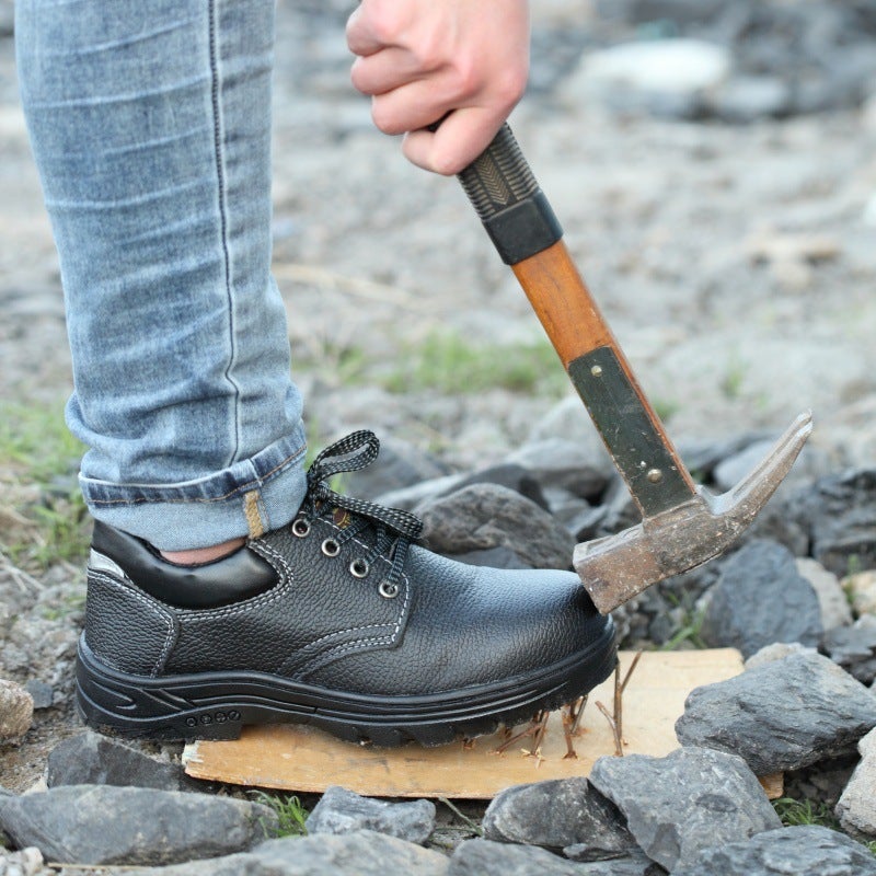 Safety Shoes – Anti-Smash and Anti-Puncture Steel Toe Work Shoes for Men and Women - Image 4